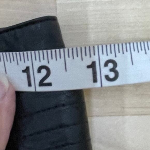 Rails Edem Skirt Black Faux Crinkle Leather Women's Size XXS New With Tags - Picture 11 of 12